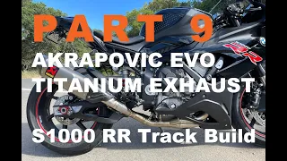 AKRAPOVIC EVO FULL TITANIUM EXHAUST - 2022 BMW S1000 RR