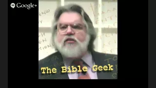 The Bible Geek Hangout 4 - with Dr. Robert M. Price (audio only)