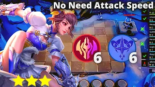 NO MORE ATTACK SPEED TRY BURST WANWAN 1 BASIC ATTACK DELETE COMBO | MAGIC CHESS BEST SYNERGY COMBO