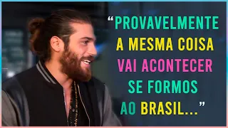 ENTREVISTA CAN YAMAN NO AEROPORTO | Entrevista em Português