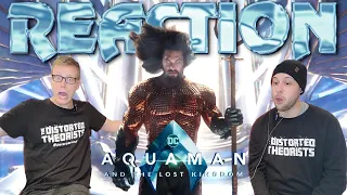 AQUAMAN AND THE LOST KINGDOM TRAILER REACTION !! One king will lead us all / DC / JASON MOMOA