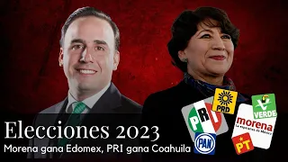 #ENVIVO | #Elecciones2023 : Alejandra del Moral reconoce derrota | PRI mantiene Coahuila