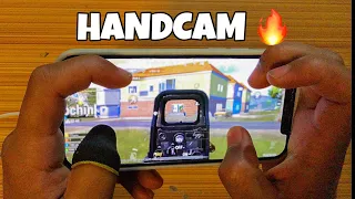 HANDCAM 5 Finger + Gyroscope 🔥 | IPHONE 12  PRO ❤️ PUBG MOBILE