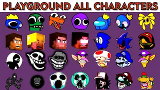 FNF Character Test | Gameplay VS My Playground | ALL Characters Test