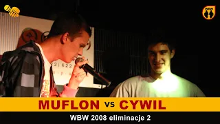 Muflon 🆚 Cywil 🎤 WBW 2008 el.2 (freestyle rap battle)