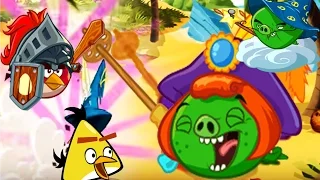 Мультик ИГРА для детей энгри бердз уровень 1 Angry birds Epic Злые птички энгри бердз против свинок