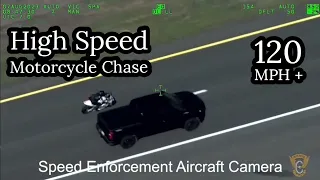 Colorado State Patrol Releases 120 MPH Motorcycle Chase Ending in Arrest Bodycam, Dash Cam, Aircraft