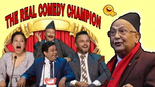 Comedy champion new episode - kp oli in comedy champion , Comedy champion season 2