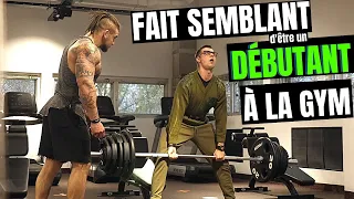 Un Master fait semblant d'être un DÉBUTANT à la gym | PRANK