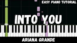 Ariana Grande - Into You (Easy Piano Tutorial)