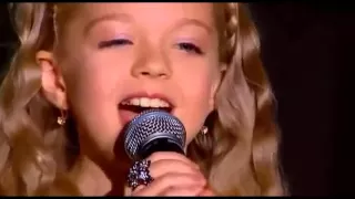 Anastasia Petrik (8-years old) & Philip Kirkorov singing Snow - Subtitulos Español