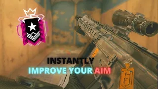 HOW TO AIM BETTER ON CONSOLE!  FRAG MOVIE PS4 RAINBOW SIX SIEGE