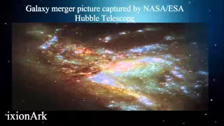 NASA/ESA Hubble space Telescope captured Galaxy Merger