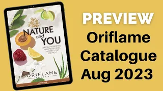 Oriflame Catalogue Preview August 2023