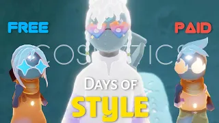 Days of Style 2023 | Free Vs Paid Cosmetics | Sky Cotl | Vizsky