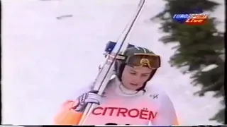 Marian Bielcik - 88.5m - CRASH - WCH Trondheim 22.02.1997