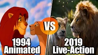 The Lion King (1994 vs 2019) - Song Comparison