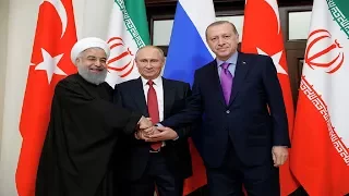 Путин, Эрдоган и Роухани договорились о будущем Сирии