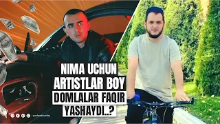 Nima uchun artistlar boy domlalar faqir yashaydi? | Ustoz Abdulloh Zufar