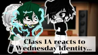 Class 1A reacts to Wednesday Identity |FNF| Ft. F. Y/N| Cringe |