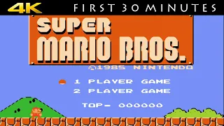 [GBA] Super Mario Bros. Classic NES Series (4K 60 FPS Gameplay)