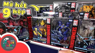 Đập một lúc 9 hộp Transformers Studio Series Robot biến hình cao cấp xịn xò ToyStation 689