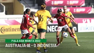 Highlights Timnas Putri Australia vs Indonesia Piala Asia Wanita 2022