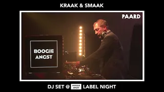 Kraak & Smaak (DJ Set) at Paard, The Hague / Boogie Angst label streaming event