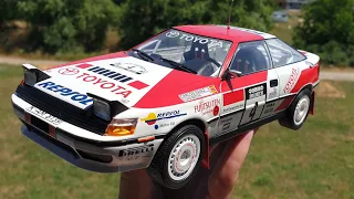 Toyota Celica GT-4 T165 WRC 1000 Lakes Rally 1990 #4 Sainz Carlos - Moya Luis Altaya 1/18