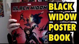 Black Widow Poster Book from Marvel (20 Posters) Review