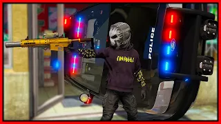 GTA 5 Roleplay - MINI ME BANK HEIST & TROLLING COPS | RedlineRP