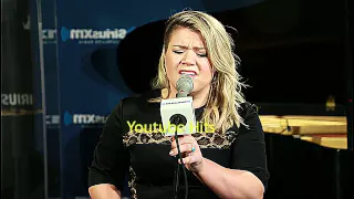 Kelly Clarkson 'Give Me One Reason' Tracy Chapman Cover Live @ SiriusXM   Hits 1