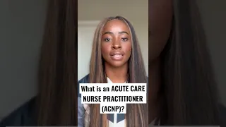 What is an ACUTE CARE NP? Full video comparing FNP vs. ACNP available now. #nursing #shorts