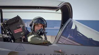 Saab test pilot on conducting the first Gripen flight in Brazil