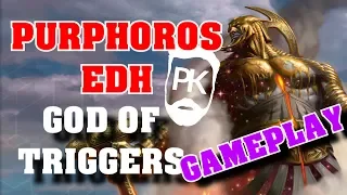 Purphoros EDH - God of the Triggers - MTG Gameplay