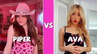 Piper Rockelle Vs Ava Kolker TikTok Dances Compilation