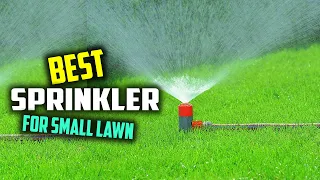Top 5 Best Sprinkler for Small Lawn [Review] - Metal Oscillating Lawn Sprinkler [2023]
