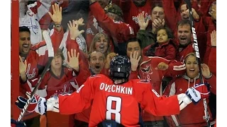 Ovechkin as an arrow,a bullet flies through obstacles with his attack deals a painful blow NHL