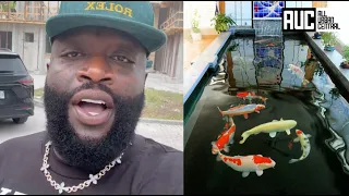 “This Dat Crib Check” Rick Ross Trolls Drake after Naming Koi Fish After Him