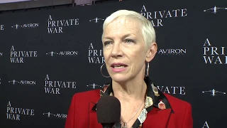 A Private War LA Premiere Interview with Annie Lennox