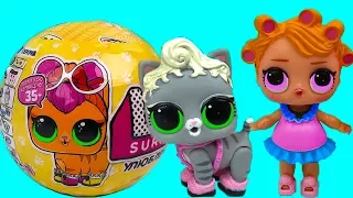 Куклы ЛОЛ 3 серия и Питомцы 2 волна подарили ПОДАРОК подружке Видео для детей | TOYS AND DOLLS