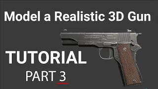 Modelling A Gun In Blender | Beginner Tutorial Part 3
