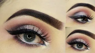 Soft glam makeup tutorial| party makeup step by step| nude eye makeup| pink eye makeup| simple eyes