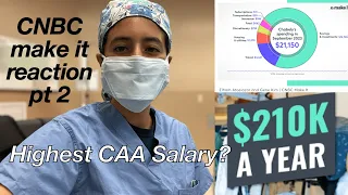 Breaking Down CNBC's Anesthesiologist Assistant Feature! 💉💰 | Salary Peaks & September Splurges