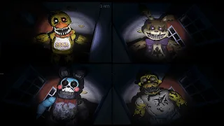 New Animatronics that make FNaF 4 even scarier! Part 2! (FNaF 4 Mods)