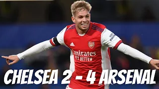 Emile Smith Rowe Goal | Chelsea vs Arsenal | Chelsea 2 - 4 Arsenal | Arsenal Match