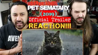 PET SEMATARY (2019) - Official TRAILER REACTION!!!