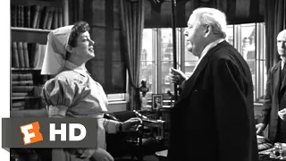 Witness for the Prosecution (1957) - Wilfrid the Fox Scene (2/12) | Movieclips