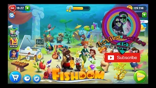 Fishdom Level 5856 - 5860 - Aquarium Music Room - World Art Works - Gameplay