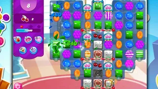 Candy Crush Saga Level 5300 -22 Moves- No Boosters